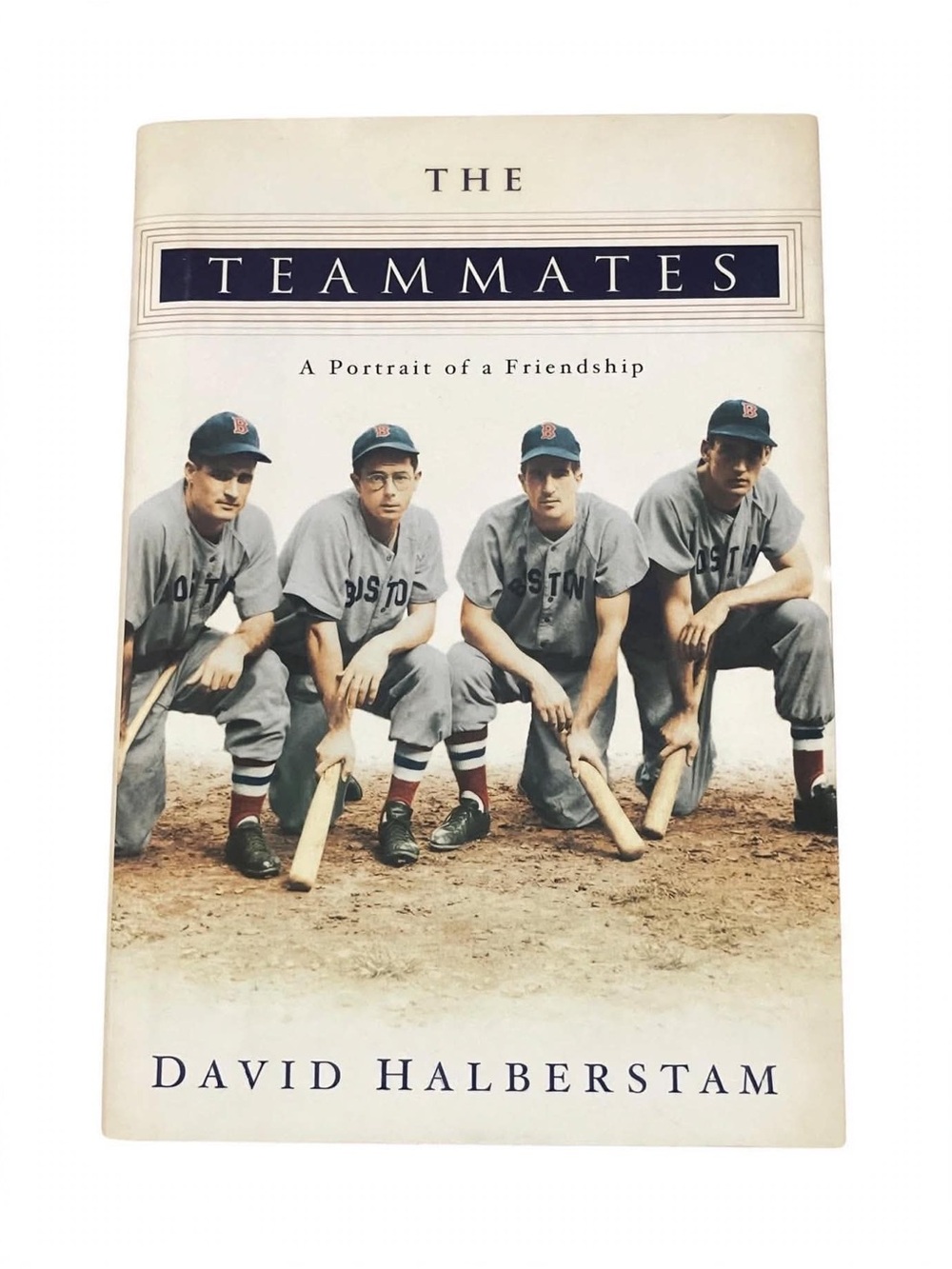 The Teammates by David Halberstam - White Cover